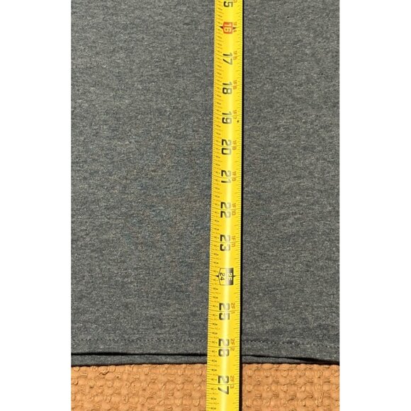 Thrasher Magazine FLAMES LOGO Skateboard T Shirt DARK HEATHER Size S - Picture 4 of 6